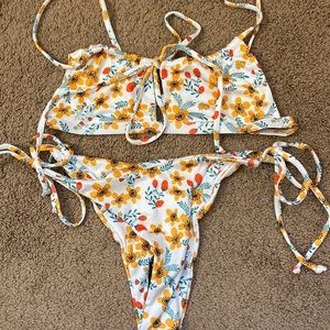 Zaful floral bikini